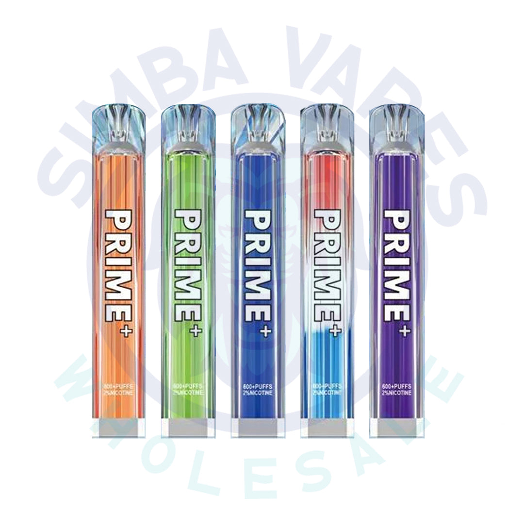 Crystal Prime Plus 600 Puffs (æske med 10 stk)