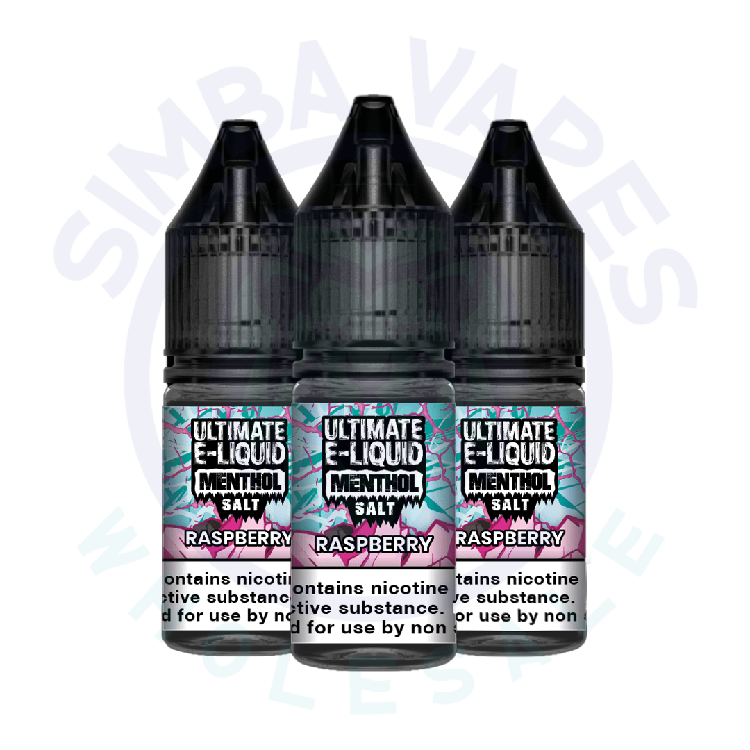 Ultimate E-Liquid Menthol 10ML Nic Salt (Pack Of 10)