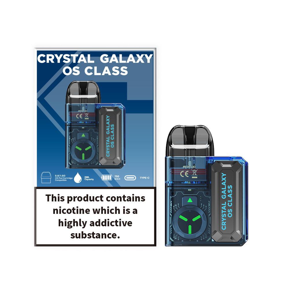 Crystal Galaxy Os Class Pod System Kit - #Simbavapeswholesale#