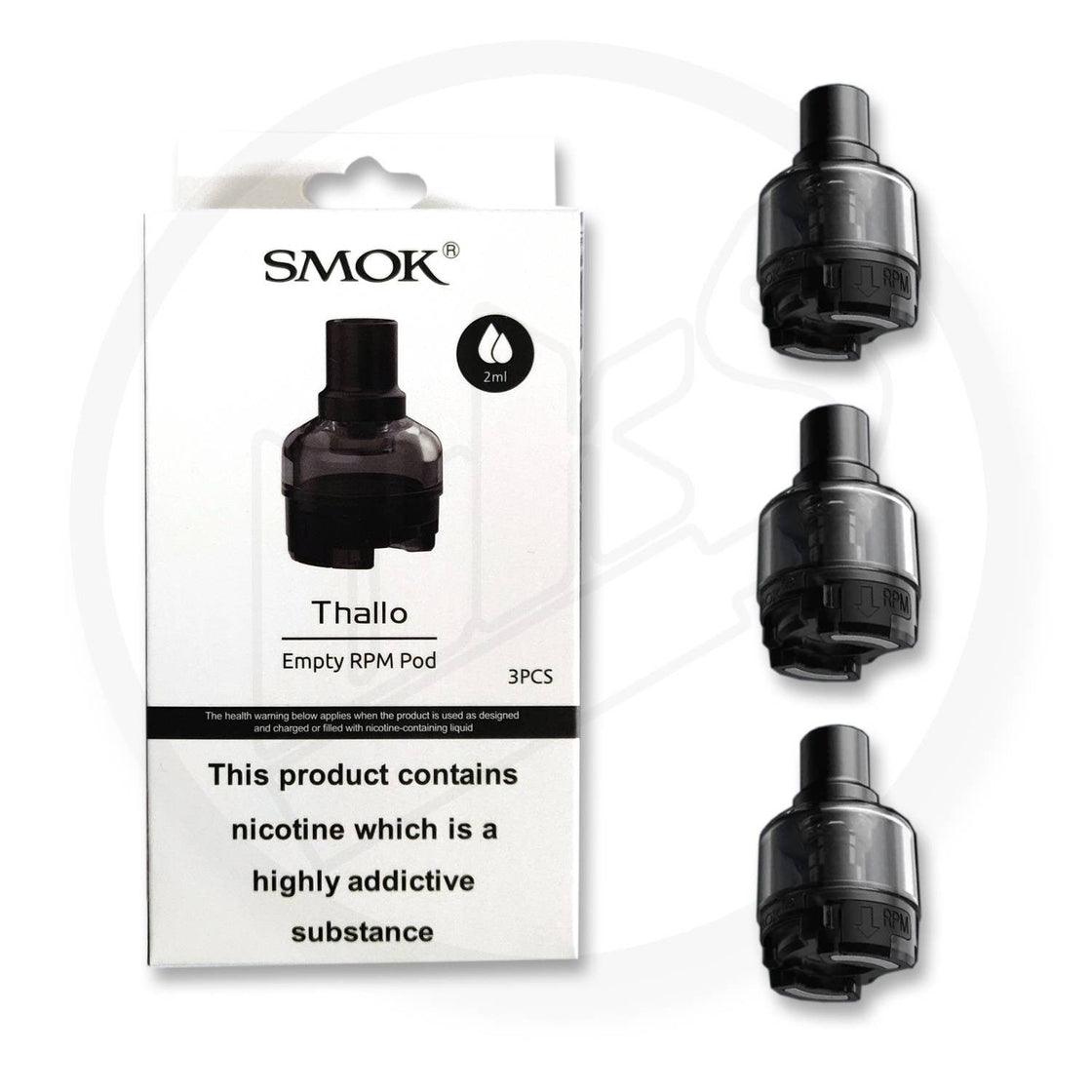 Smok Thallo Empty RPM Pods 2ML- Pack of 3