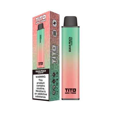 Tito Max 7000 Disposable Vape Pod Device Box of 10