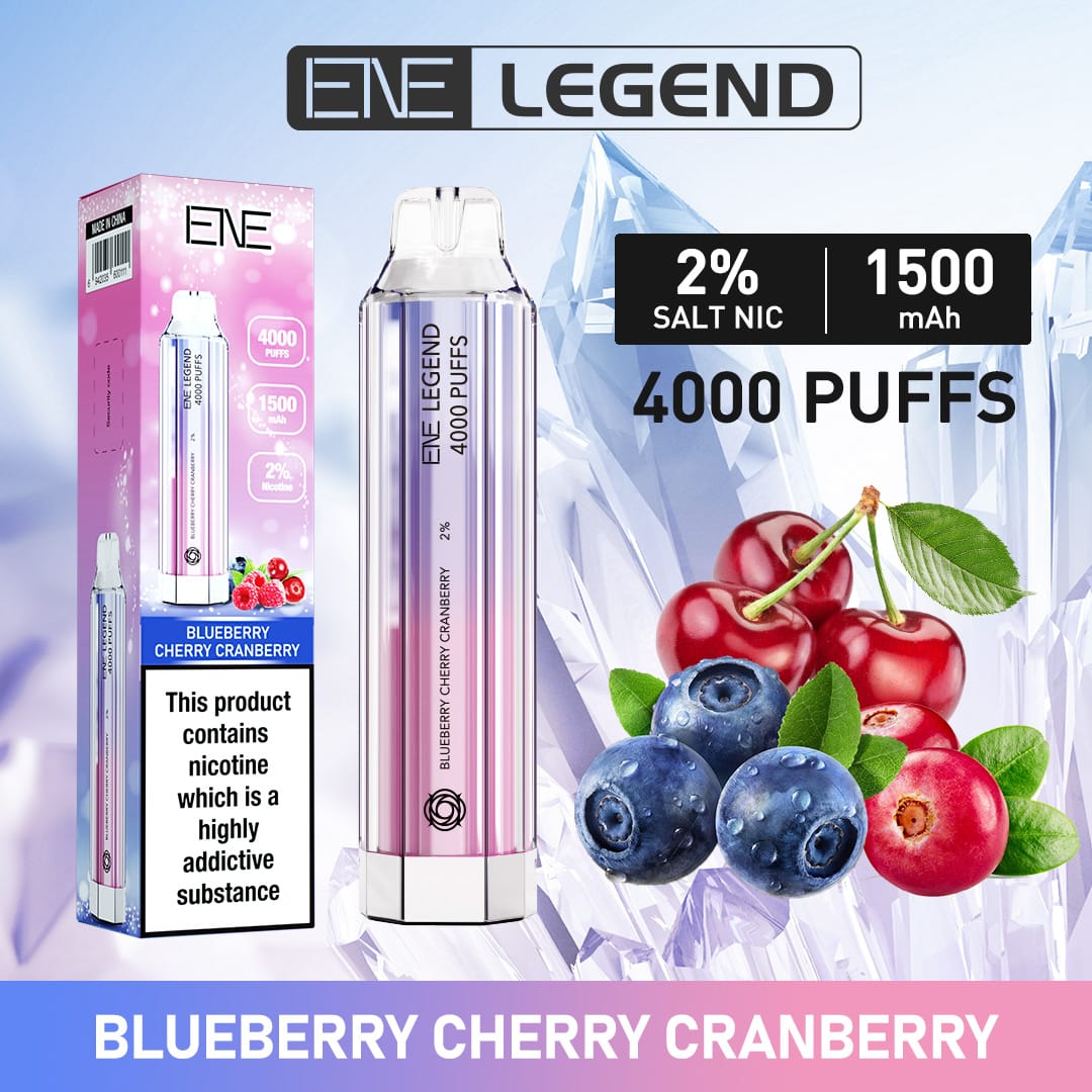 ENE Elux Legend 4000 Puffs Disposable Vape - (æske med 10 stk)