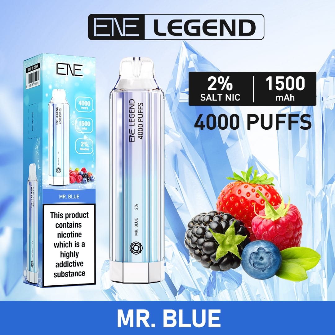 ENE Elux Legend 4000 Puffs Disposable Vape - (Pack of 10)