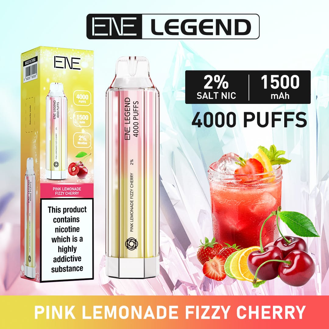 ENE Elux Legend 4000 Puffs Disposable Vape - (æske med 10 stk)