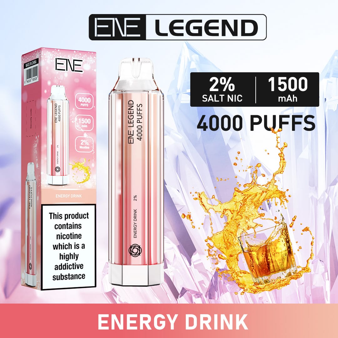 ENE Elux Legend 4000 Puffs Disposable Vape - (æske med 10 stk)