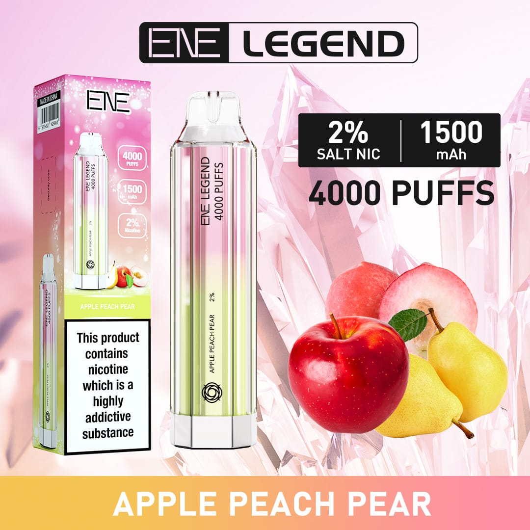 ENE Elux Legend 4000 Puffs Disposable Vape - (æske med 10 stk)