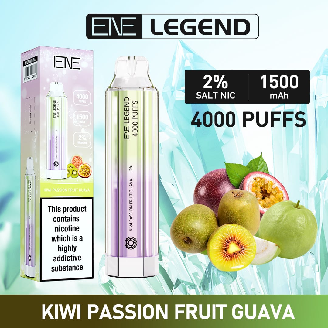 ENE Elux Legend 4000 Puffs Disposable Vape - (æske med 10 stk)