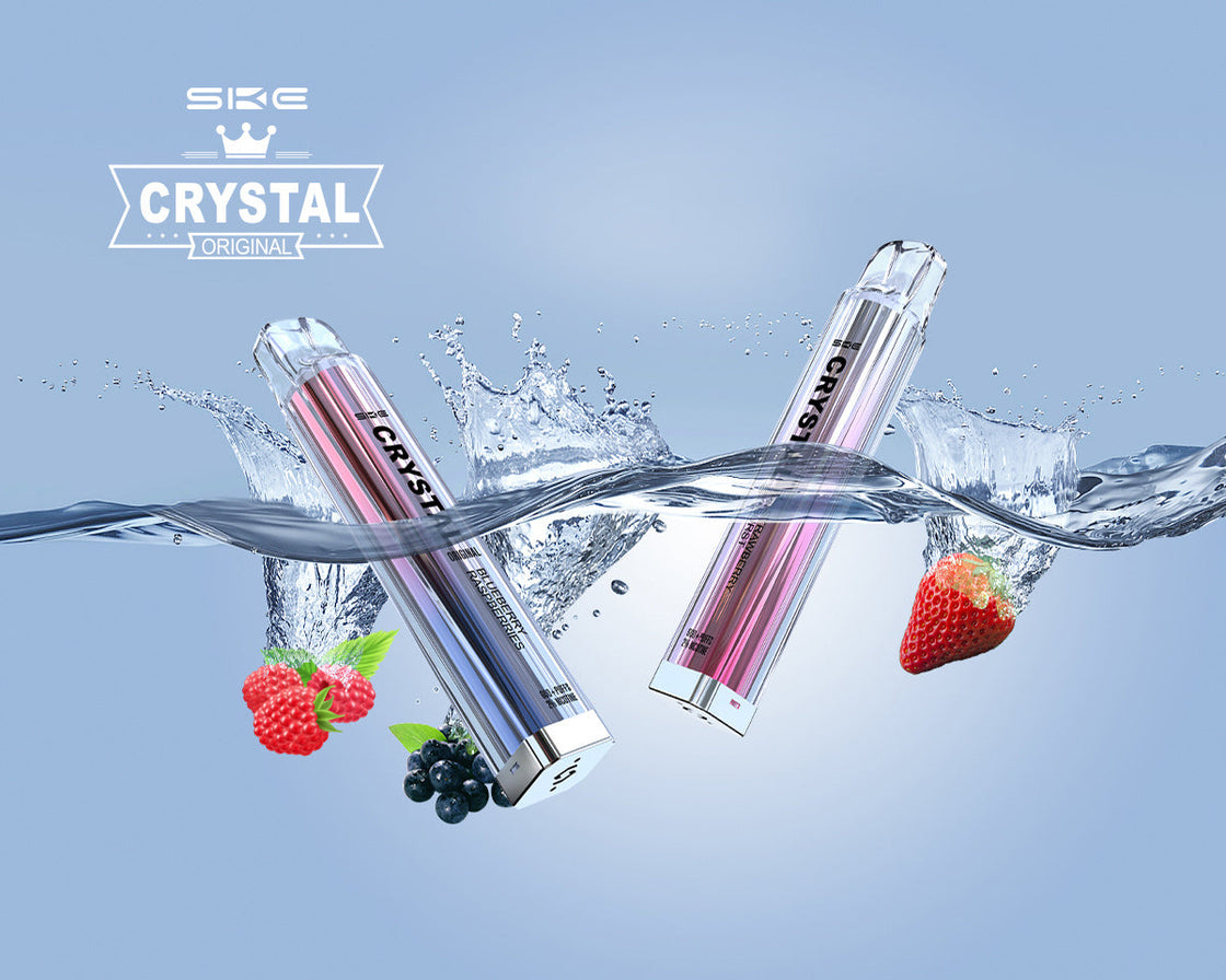 SKE Crystal Bar 600 Puffs Disposable Vape (æske med 10 stk)