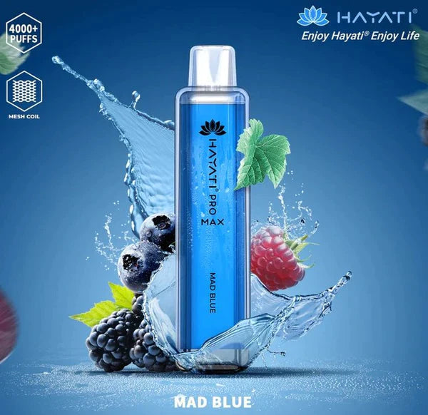 Hayati Pro Max 4000 Box of 10 Disposable Vape