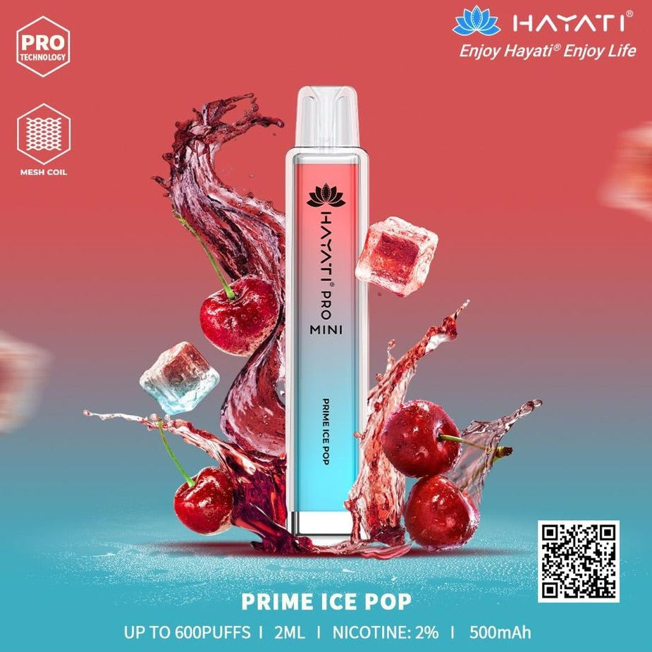 Hayati Pro Mini 600 Puffs (Pack of 10)