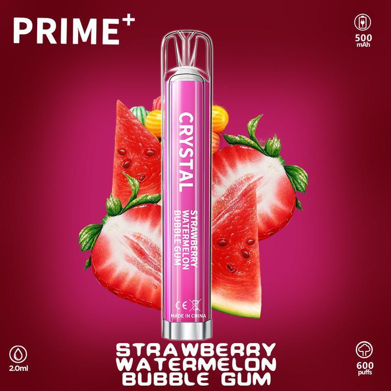 Crystal Prime Plus 600 Puffs (æske med 10 stk)