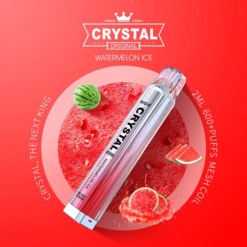 SKE Crystal Bar 600 Puffs Disposable Vape (Box of 10)