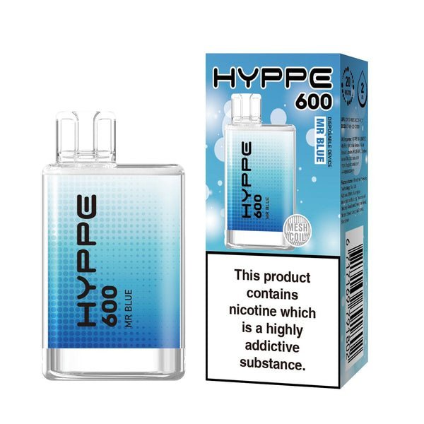 Hyppe 600 Crystal Disposable Vape Pod - Box of 10 - #Simbavapes#