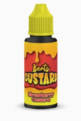 Kingston Berts Custard 100ML Shortfill - #Simbavapes#