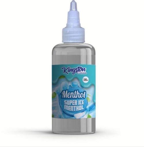 Kingston E-liquids Menthol 500ml Shortfill - #Simbavapes#