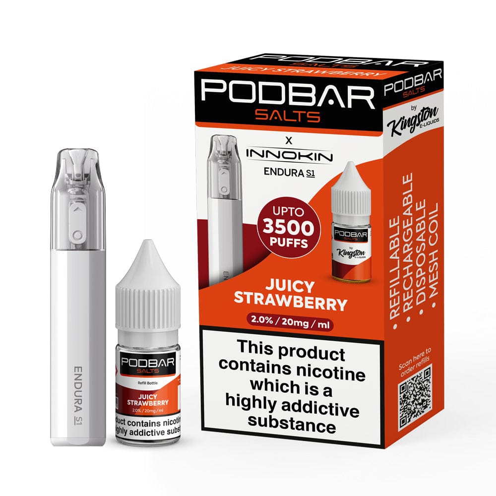 Podbar Salts + Innokin Endura S1 Pod Kit - Box of 5 - #Simbavapes#