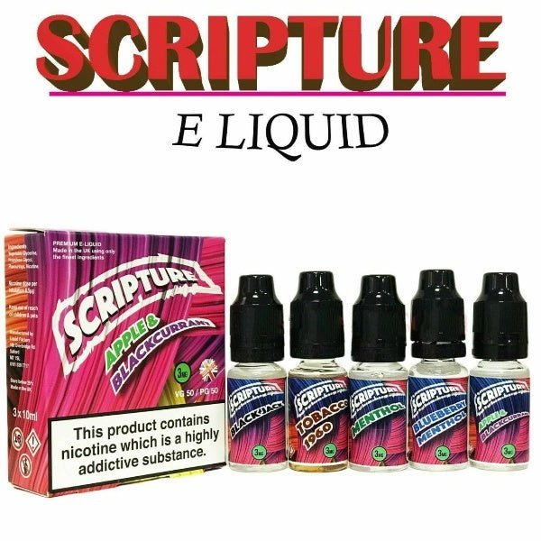 Scripture - 30ml - E-Liquid - (3 X 10ml) - #Simbavapeswholesale#