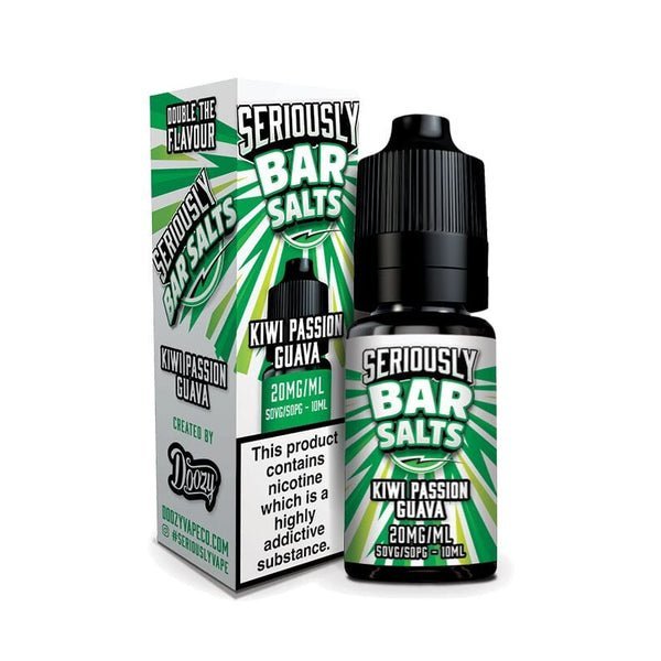 Seriously Bar Salt E-liquids Nic Salts-10ml- Box of 10 - simbavapes