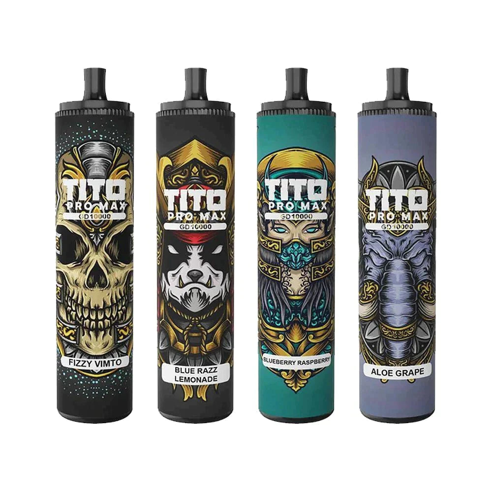 Tito Pro Max GD 10000 Disposable Vape Pod (æske med 10 stk)